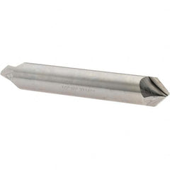 Melin Tool - 1/2" Diam 2 Flute Double End Cobalt Chamfer Mill - USA Tool & Supply