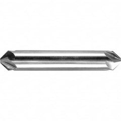 Melin Tool - 3/16" Head Diam, 3/16" Shank Diam, 6 Flute 60° High Speed Steel Countersink - USA Tool & Supply