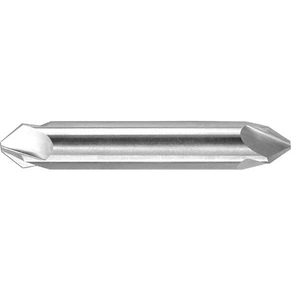 Melin Tool - 1/2" Head Diam, 1/2" Shank Diam, 4 Flute 82° High Speed Steel Countersink - USA Tool & Supply