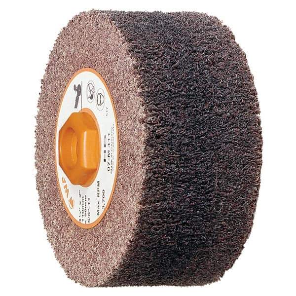 WALTER Surface Technologies - 4-1/2" Diam Aluminum Oxide Unmounted Flap Wheel - 5/8-11 Threaded Hole, 2" Wide, Nonwoven, Grade Coarse, 3,800 Max RPM - USA Tool & Supply