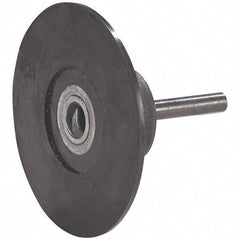 WALTER Surface Technologies - 3" Diam Disc Backing Pad - 1/4" Shank Diam, Hard Density, 28,000 RPM, Twist Compatible - USA Tool & Supply