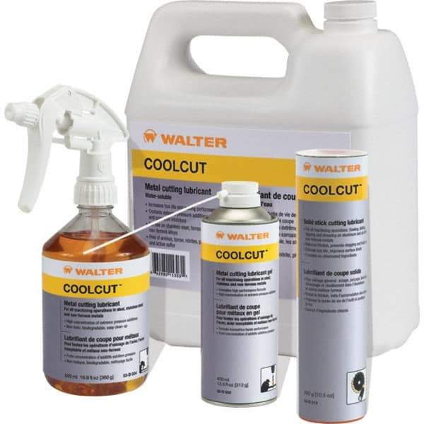 WALTER Surface Technologies - CoolCut, 55 Gal Bottle Cutting Fluid - Liquid, For Broaching, Drilling, Milling, Reaming, Sawing, Shearing, Tapping - USA Tool & Supply