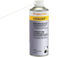 WALTER Surface Technologies - CoolCut, 11 oz Aerosol Cutting Fluid - Gel, For Broaching, Drilling, Milling, Reaming, Sawing, Shearing, Tapping - USA Tool & Supply