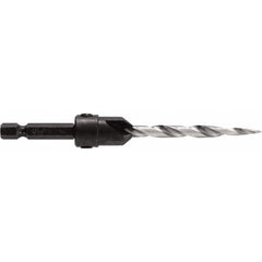 Irwin - Adjustable-Depth Drill Countersinks Cutter Head Diameter (Inch): 7/16 Drill Size Compatibility (Decimal Inch): 0.2188 - USA Tool & Supply