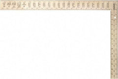 Irwin - 24" Blade Length, 16" Base Length Steel Square - USA Tool & Supply