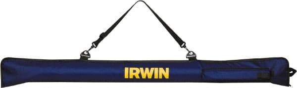 Irwin - 48" Long, Level Soft Case Mount - Blue, Use with Utility Levels - USA Tool & Supply