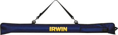 Irwin - 78" Long, Level Soft Case Mount - Blue, Use with Utility Levels - USA Tool & Supply