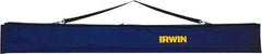 Irwin - 48 to 72" Long, Level Soft Case Mount - Blue, Use with Utility Extendable Levels - USA Tool & Supply