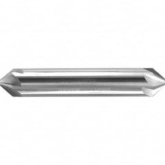 Melin Tool - 1/8" Head Diam, 1/8" Shank Diam, 6 Flute 82° Solid Carbide Countersink - USA Tool & Supply