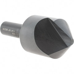 Melin Tool - 1-1/4" Head Diam, 1/2" Shank Diam, 1 Flute 90° High Speed Steel Countersink - USA Tool & Supply