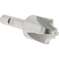Melin Tool - 5/16" Radius, 1-1/8" Mill Diam, 4 Flute Cobalt Corner Rounding End Mill - Single End, Uncoated, 1/2" Tip Diam, 3-1/2" OAL, 1-1/8" Shank Diam - USA Tool & Supply