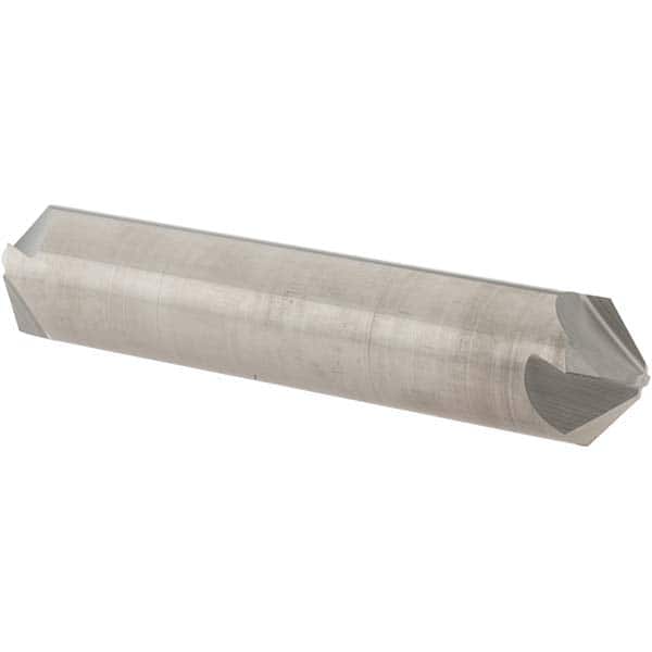 Melin Tool - 3/4" Head Diam, 3/4" Shank Diam, 4 Flute 100° Solid Carbide Countersink - USA Tool & Supply