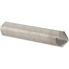 Melin Tool - 3/4" Head Diam, 3/4" Shank Diam, 4 Flute 100° Solid Carbide Countersink - USA Tool & Supply