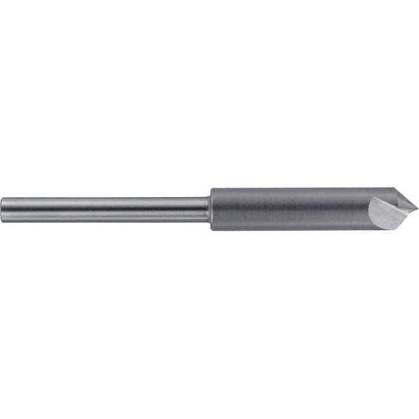 Melin Tool - 1/2" Head Diam, 3/8" Shank Diam, 1 Flute 82° High Speed Steel Countersink - USA Tool & Supply