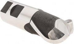 Melin Tool - 1-5/8" Diam, 1-5/8" LOC, 2 Flute High Speed Steel Ball End Mill - Uncoated, Single End, 4-1/8" OAL, 1-1/4" Shank Diam, Spiral Flute - USA Tool & Supply