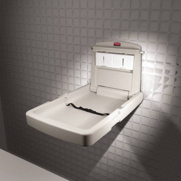Rubbermaid - Baby Changing Station - 23" Long x 4" High x 34.1" Wide - USA Tool & Supply