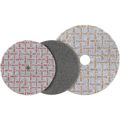 WALTER Surface Technologies - 6" Diam, 1" Face Width, 1" Center Hole, Medium Grade, Aluminum Oxide Deburring Wheel - Unitized, Hard Grade, 7,500 RPM - USA Tool & Supply