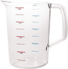 Rubbermaid - 4 Quart Polycarbonate Measuring Cup - USA Tool & Supply
