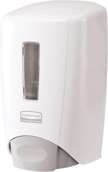Rubbermaid - 500 mL Foam/Liquid Hand Soap Dispenser - Plastic, Wall Mounted, White - USA Tool & Supply