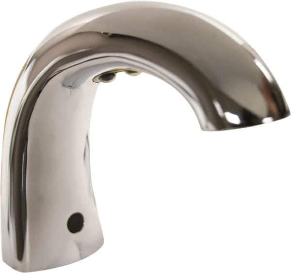 Rubbermaid - 800 to 1600 mL Liquid Soap Dispenser Hardware - Metal, Counter Mounted, Chrome/Black - USA Tool & Supply