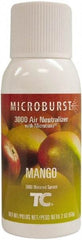Rubbermaid - 2 oz Air Freshener Dispenser Aerosol Refill - Mango, Compatible with Microburst 3000 Dispensers - USA Tool & Supply
