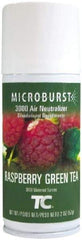 Rubbermaid - 2 oz Air Freshener Dispenser Aerosol Refill - Raspberry Green Tea, Compatible with Microburst 3000 Dispensers - USA Tool & Supply