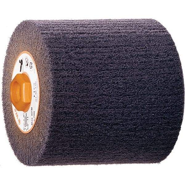 WALTER Surface Technologies - 4-1/2" Diam, Aluminum Oxide Unmounted Flap Wheels - 5/8" Hole, 4" Wide, Nonwoven, Very Fine Grade, 3,800 Max RPM - USA Tool & Supply