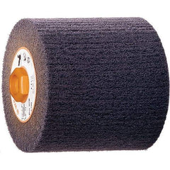 WALTER Surface Technologies - 4-1/2" Diam, Aluminum Oxide Unmounted Flap Wheels - 5/8" Hole, 4" Wide, Nonwoven, Very Fine Grade, 3,800 Max RPM - USA Tool & Supply