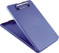 Saunders - 1-1/4" Long x 9-1/2" Wide, Clip Board - Blue - USA Tool & Supply