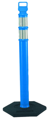 Delineator Blue with 10lb. Base - USA Tool & Supply