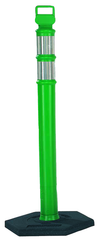 Delineator Green with 10lb. Base - USA Tool & Supply