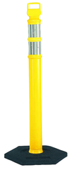 Delineator Yellow with 10lb Base - USA Tool & Supply