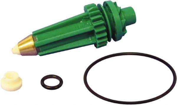 Kranzle - Rotating, Brass, Ceramic, Plastic & Rubber, Pressure Washer Nozzle Repair Kit - 1.19mm Orifice Diam, Green - USA Tool & Supply