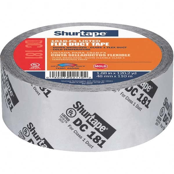 Shurtape - DC 181 UL 181B-FX Listed/Printed Film Tape - USA Tool & Supply