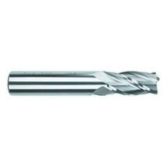 5/8 Dia. x 3-1/2 Overall Length 4-Flute .060 C/R Solid Carbide SE End Mill-Round Shank-Center Cut-Uncoated - USA Tool & Supply