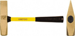 Ampco - 5 Lb Head Nonsparking Cutoff Hammer - 15" OAL, 15" Long Fiberglass Handle - USA Tool & Supply