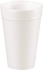 DART - Foam Drink Cups, 32 oz, 25/Bag, 20 Bags/Carton - White - USA Tool & Supply