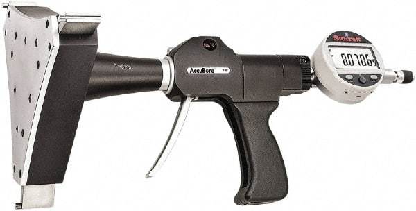 Starrett - Electronic Bore Gages Type: Pistol Grip Electronic Bore Gage Minimum Measurement (Decimal Inch): 7.0000 - USA Tool & Supply