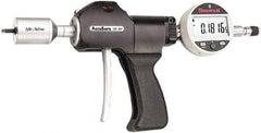 Starrett - Electronic Bore Gages Type: Pistol Grip Electronic Bore Gage Minimum Measurement (Decimal Inch): 0.1200 - USA Tool & Supply