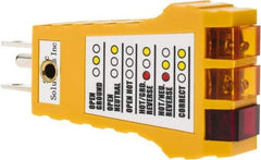 PRO-SAFE - Anti-Static Equipment Accessories Type: Outlet Tester Anti-Static Equipment Compatibility: All Electrical Outlets in USA - USA Tool & Supply