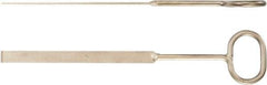 Ampco - 31-1/2" Long Blade, Nickel-Aluminum-Bronze Alloy, Square Point, Gasket Knife - 49" OAL - USA Tool & Supply