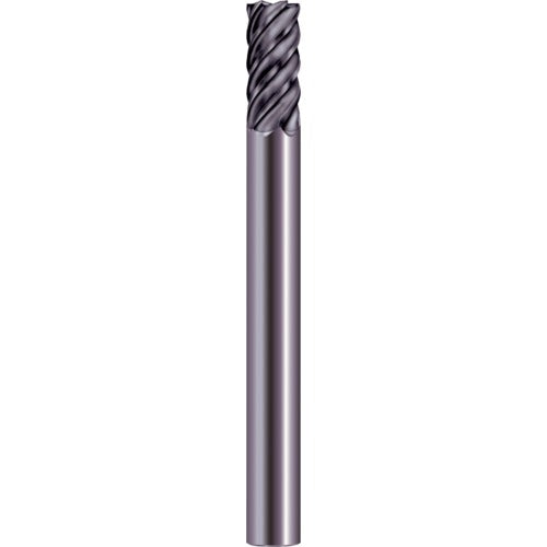 8.0 End Mill 6FL SQ TX - POWER-CARB 8x8x18x100 - Exact Industrial Supply