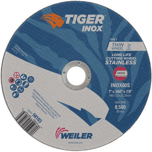 7X.060 TIGER INOX TYPE 1 C/O WHL - USA Tool & Supply