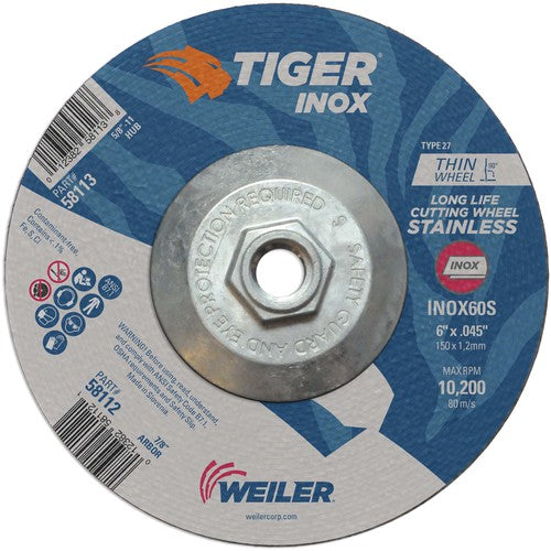 6X.045 TIGER INOX TYPE 27 C/O WHL - USA Tool & Supply