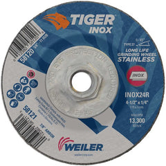 ‎4-1/2X1/4 TIGER INOX TYPE 27 - USA Tool & Supply