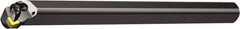 Sandvik Coromant - 1.4685" Min Bore Diam, 12" OAL, 1-1/4" Shank Diam, A..DSKNR/L Indexable Boring Bar - Wedge Holding Method - USA Tool & Supply