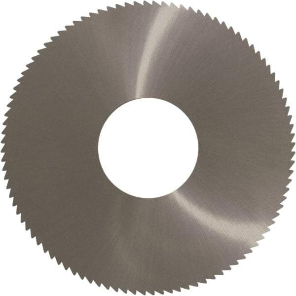 Controx - 1" Diam x 0.025" Blade Thickness x 3/8" Arbor Hole Diam, 40 Tooth Slitting and Slotting Saw - Arbor Connection, Right Hand, Uncoated, Solid Carbide, Concave Ground - USA Tool & Supply