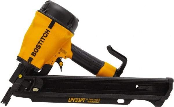 Stanley Bostitch - 2 to 3-1/4" Nail Length, 11 Gauge Framing Air Nailer - 70 to 120 psi - USA Tool & Supply