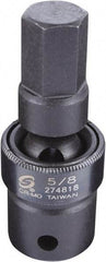 Sunex Tools - 1/2" Drive, 5/8" Impact Hex Bit Socket - USA Tool & Supply