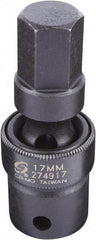 Sunex Tools - 1/2" Drive, 17mm Impact Hex Bit Socket - USA Tool & Supply